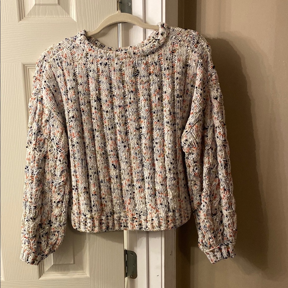 Multicolor Knit Women's Sweater